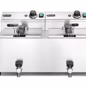 Friteuse Profi Line avec robinet de vidange - 2 x 8 l,  ,... - équipement professionnel de qualité