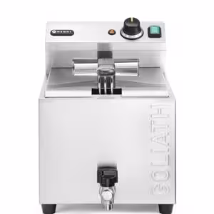 Friteuse avec robinet de vidange - équipement professionnel de qualité