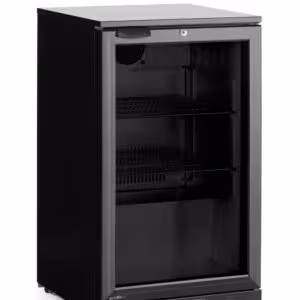 Arrière de bar simple porte , Arktic, , Noir, 220- - équipement professionnel de qualité