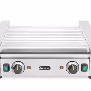 Grill roulant pour saucisses- 2 zones - équipement professionnel de qualité