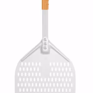 Pelle à pizza avec manche court,  carrée,  perforée,  ... - restauration professionnel de qualité