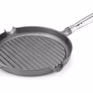 Poêle à griller en fonte - restauration professionnel de qualité