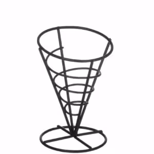 Support pour cornet de frites,  ,  ⌀115x(H)172mm - équipement professionnel de qualité