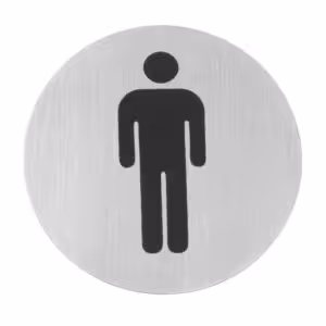 Pictogrammes,  ,  Messieurs,  ⌀75mm - cuisine professionnel de qualité