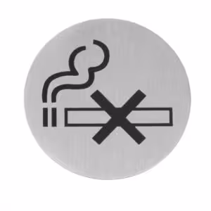 Pictogrammes,  ,  Non fumeur,  ⌀75mm - restauration professionnel de qualité
