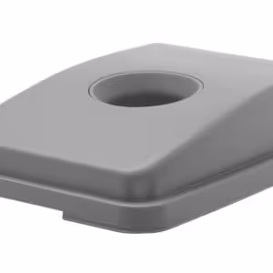 Couvercle avec ouverture pour poubelle étroite rectangul... - restauration professionnel de qualité