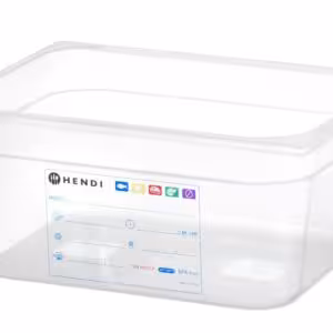 Bac Gastronorme 1/2, , 1/2, 9, Transparent - cuisine professionnel de qualité