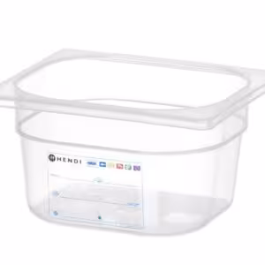 Bac Gastronorme 1/6, , 1/6, 1, Transparent - restauration professionnel de qualité