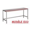 Table mi-polyéthylène mi-inox