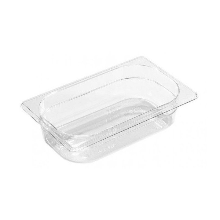 Bacs gastro GN1/4 en polycarbonate