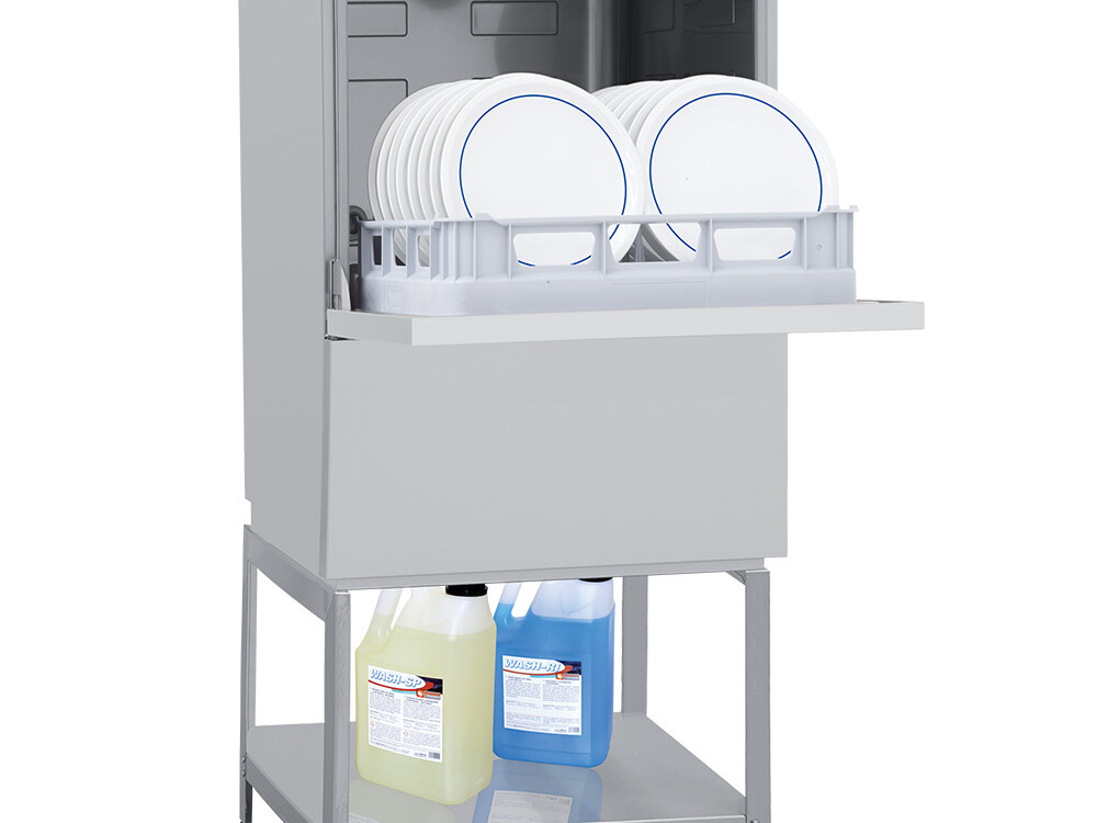 Ensemble lave-vaisselle & soubassement : - cuisine professionnel de qualité