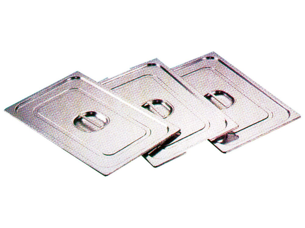 Couvercle inox avec poignée standard 1/6 - professionnel professionnel de qualité