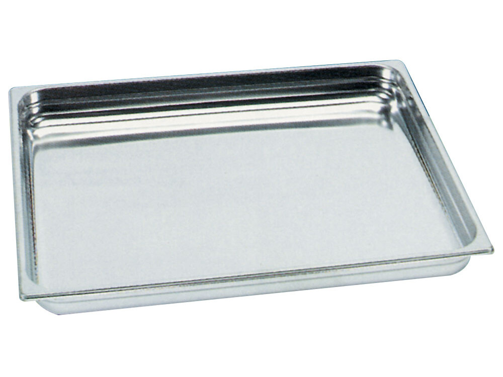 Bac inox h20 mm gastronom - cap. 6 - restauration professionnel de qualité