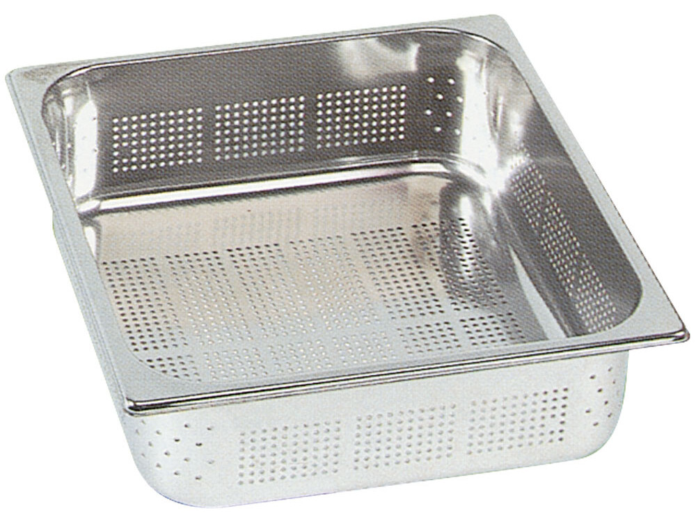 Bac gastronorm perforé 2/3 h65 mm - équipement professionnel de qualité