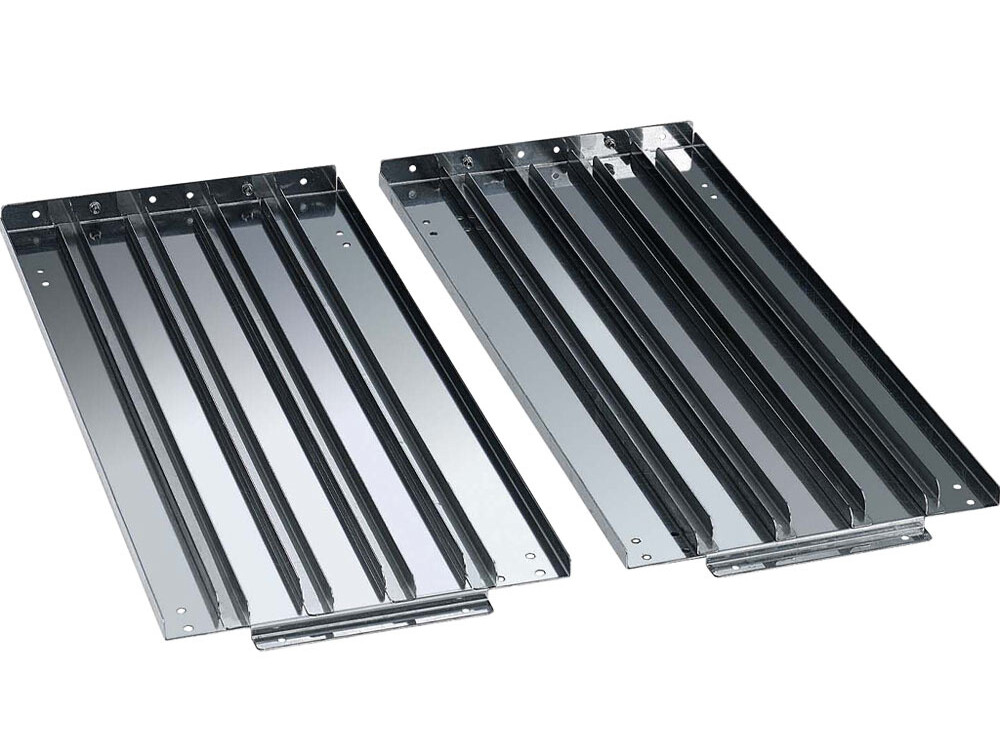 Guides pour armoire 400 mm - cuisine professionnel de qualité