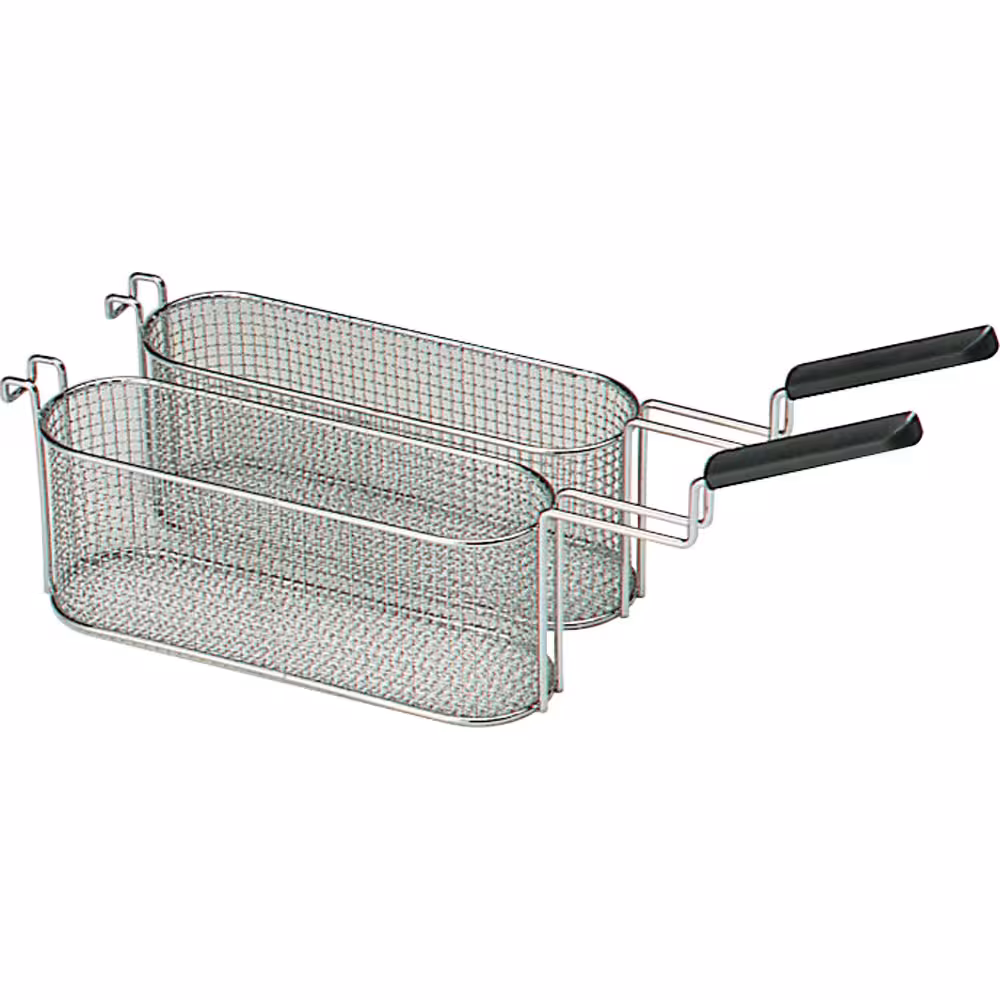 Panier pour friteuses (2x1/2) 15 litres - professionnel professionnel de qualité