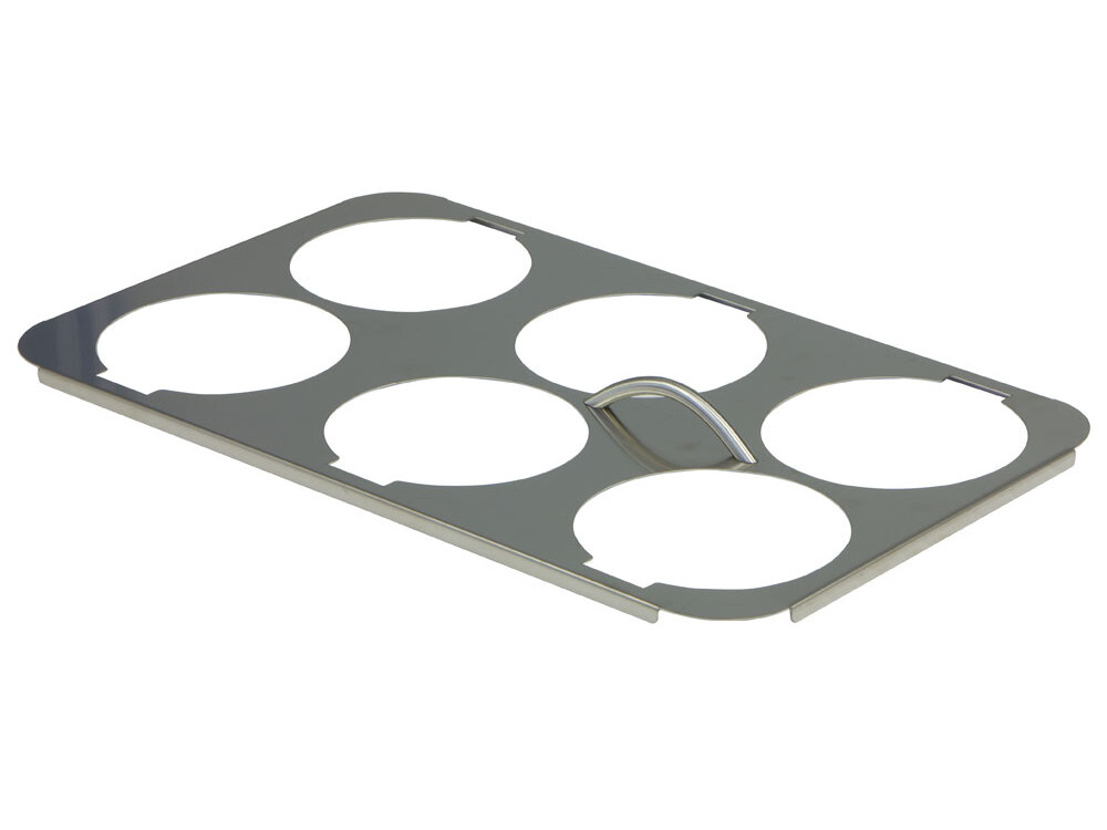 Structure anti renversement 6 paniers Ø 135 mm - professionnel professionnel de qualité