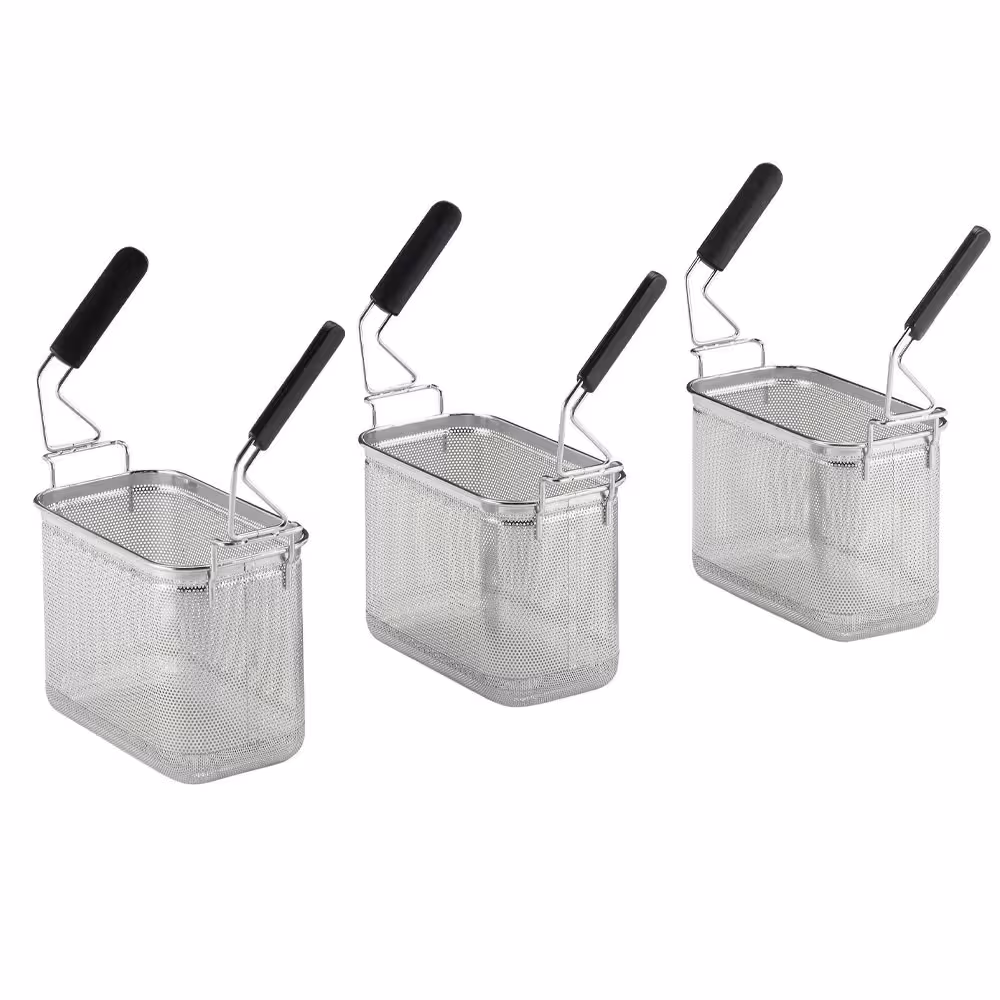 Set 3 paniers 40 Lt (3x 1/3) pour cuiseur à pâtes - équipement professionnel de qualité