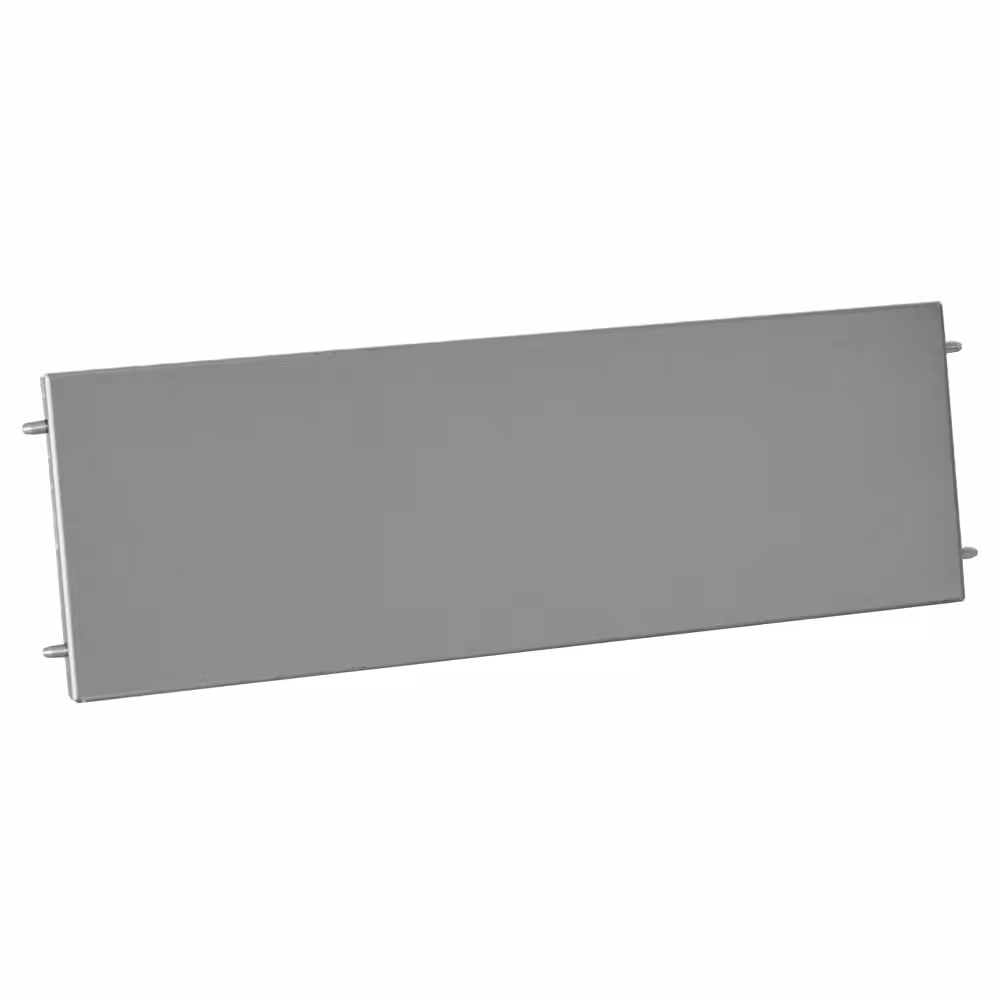 Plinthe frontale en inox 1200 mm - cuisine professionnel de qualité