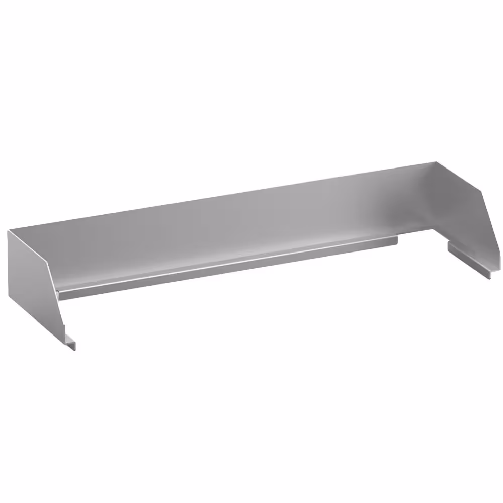 Rebord anti-éclaboussures inox,  plaque 700mm - cuisine professionnel de qualité