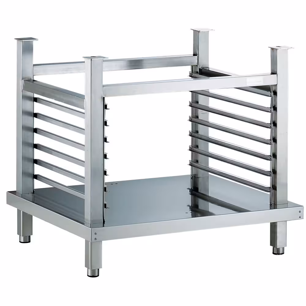 Support avec structure à platines,  four 10x 2/1 - restauration professionnel de qualité