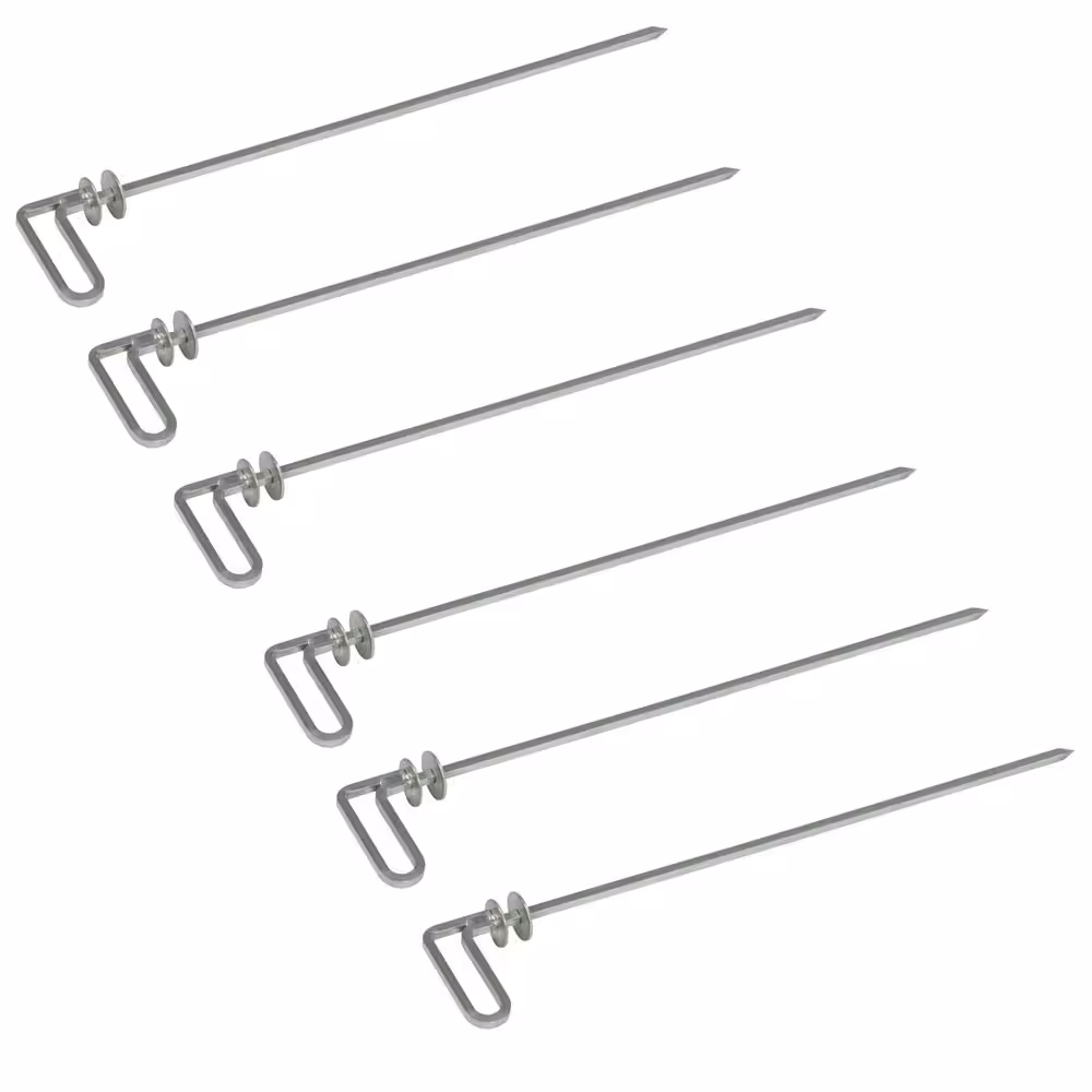 6 pics à brochettes 