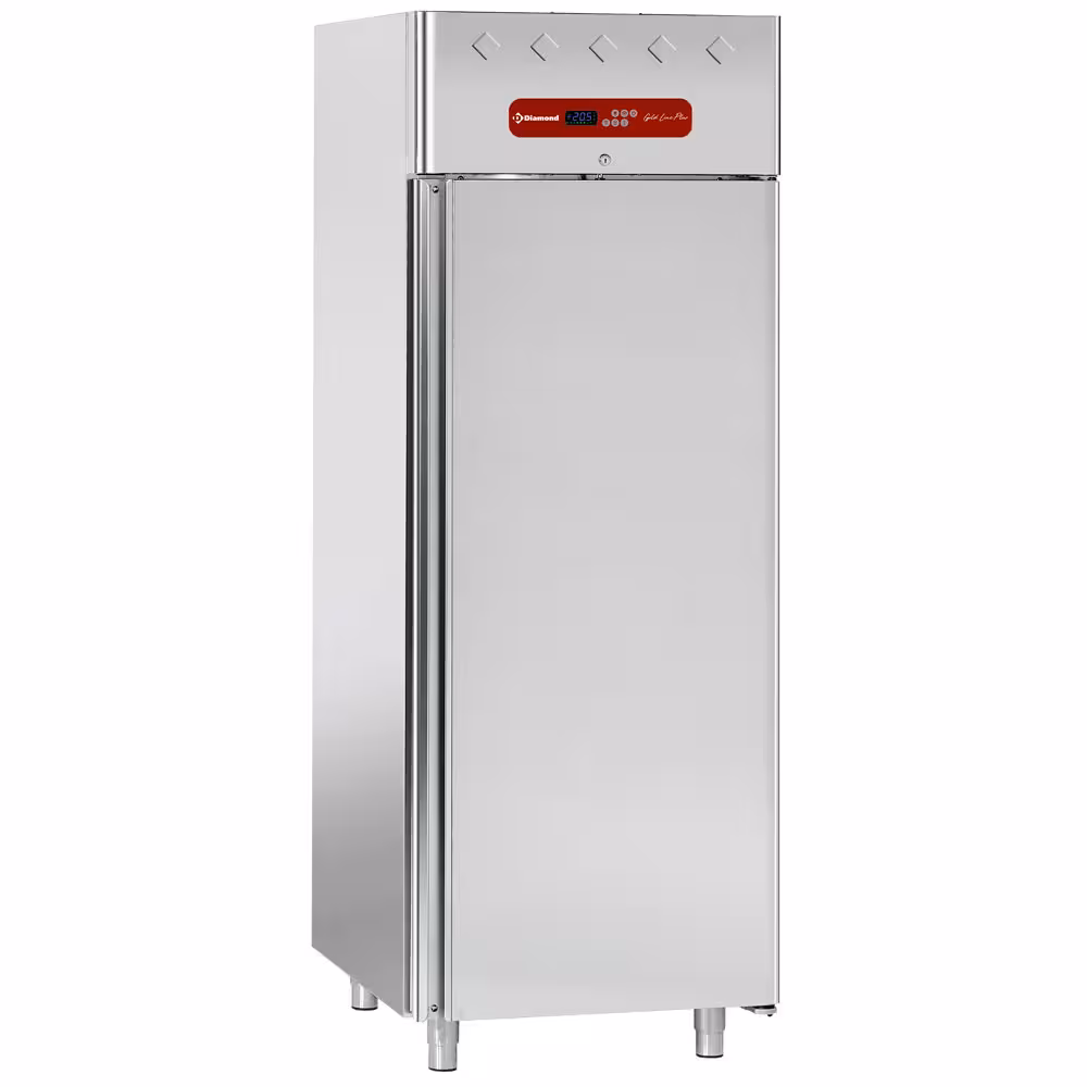 Armoire frigorifique 700 litres ventilée,  1 porte 2/1 - équipement professionnel de qualité