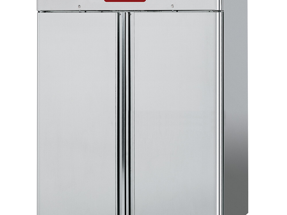 Armoire frigorifique 1400 litres ventilée,  2 portes 2/1 - professionnel professionnel de qualité