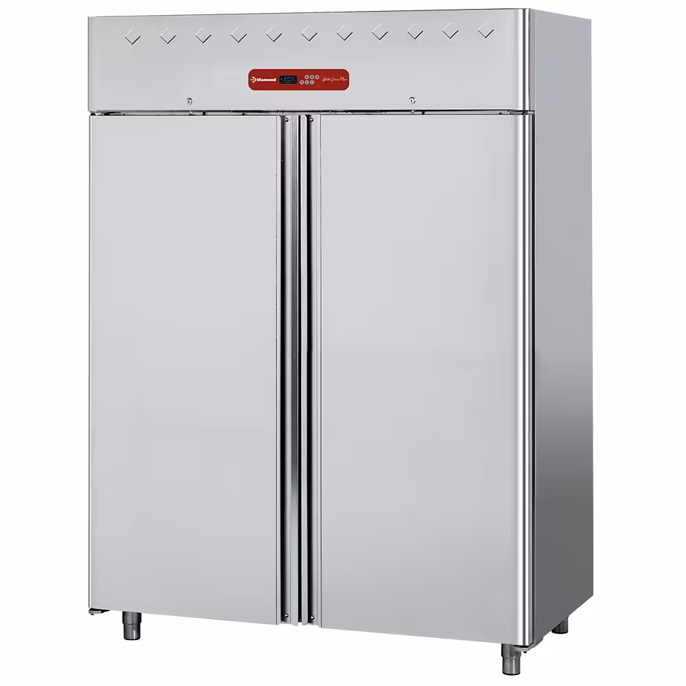 Armoire frigorifique 1400 litres ventilée,  2 portes 2/1 - professionnel professionnel de qualité