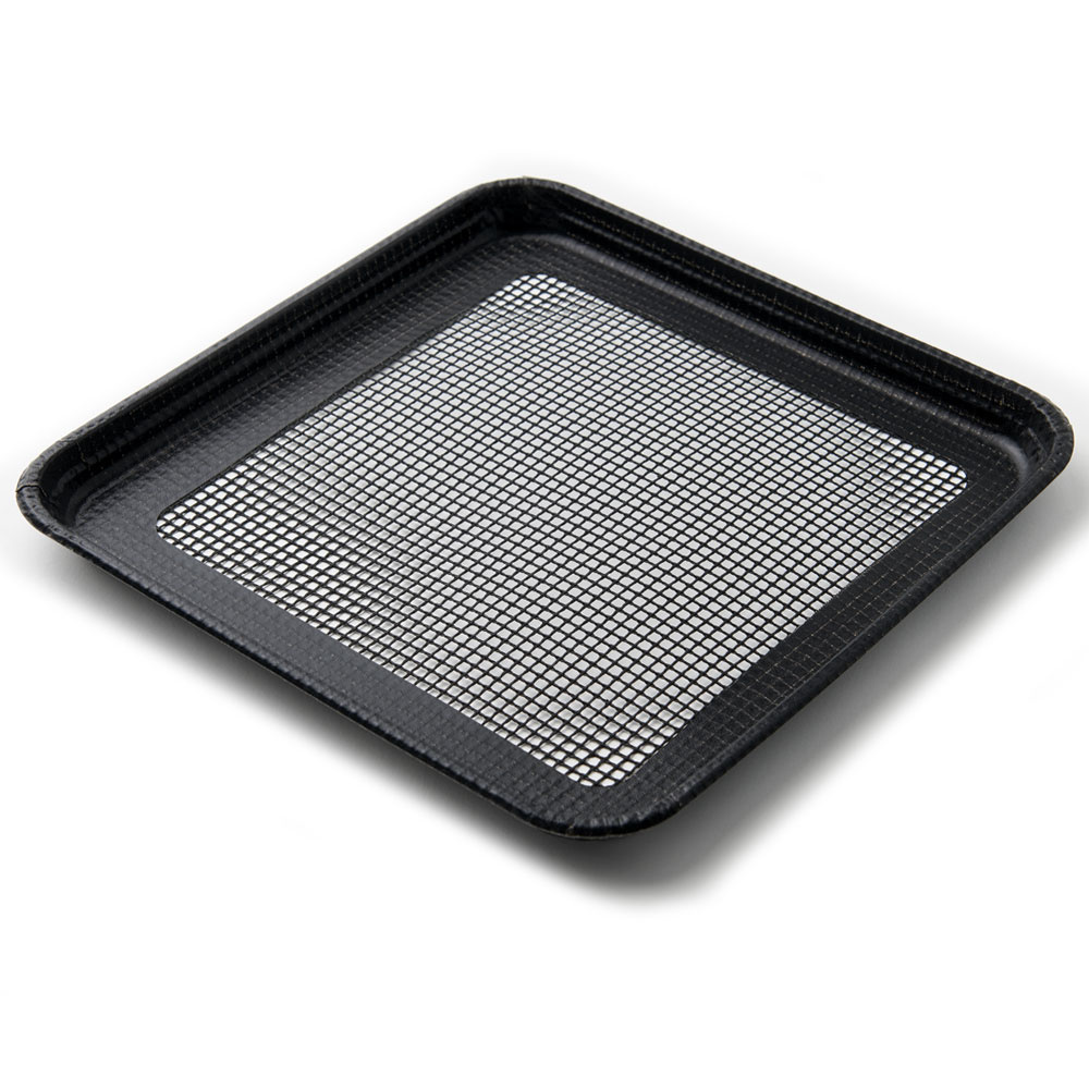 Set 2 plateaux de cuisson téflon perforé - restauration professionnel de qualité
