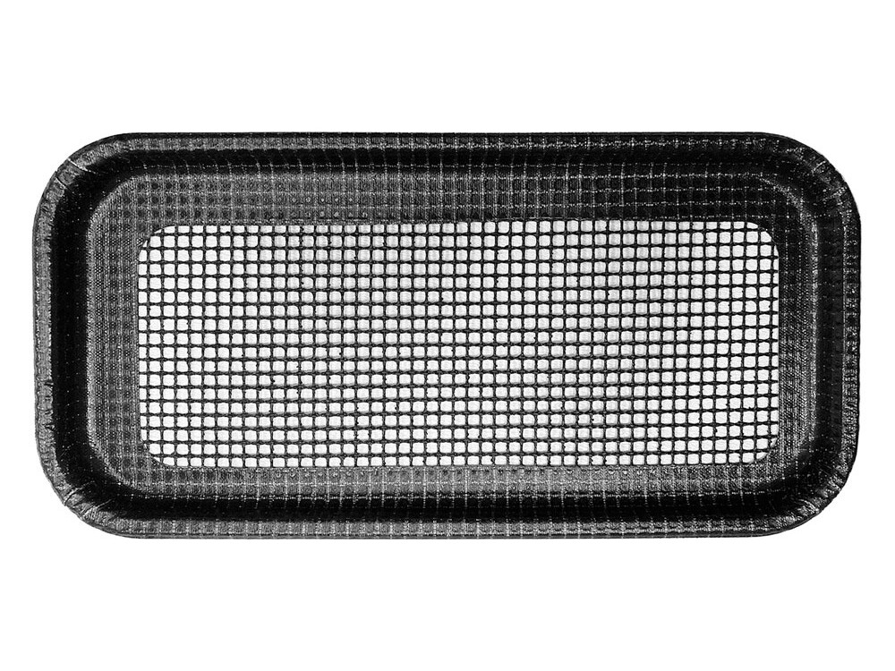 Set 2 plateaux de cuisson téflon perforé 1/2 module - restauration professionnel de qualité