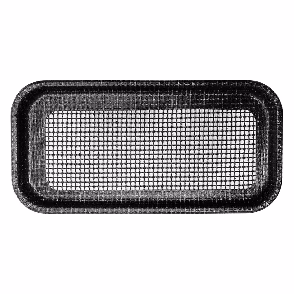 Set 2 plateaux de cuisson téflon perforé 1/2 module - restauration professionnel de qualité