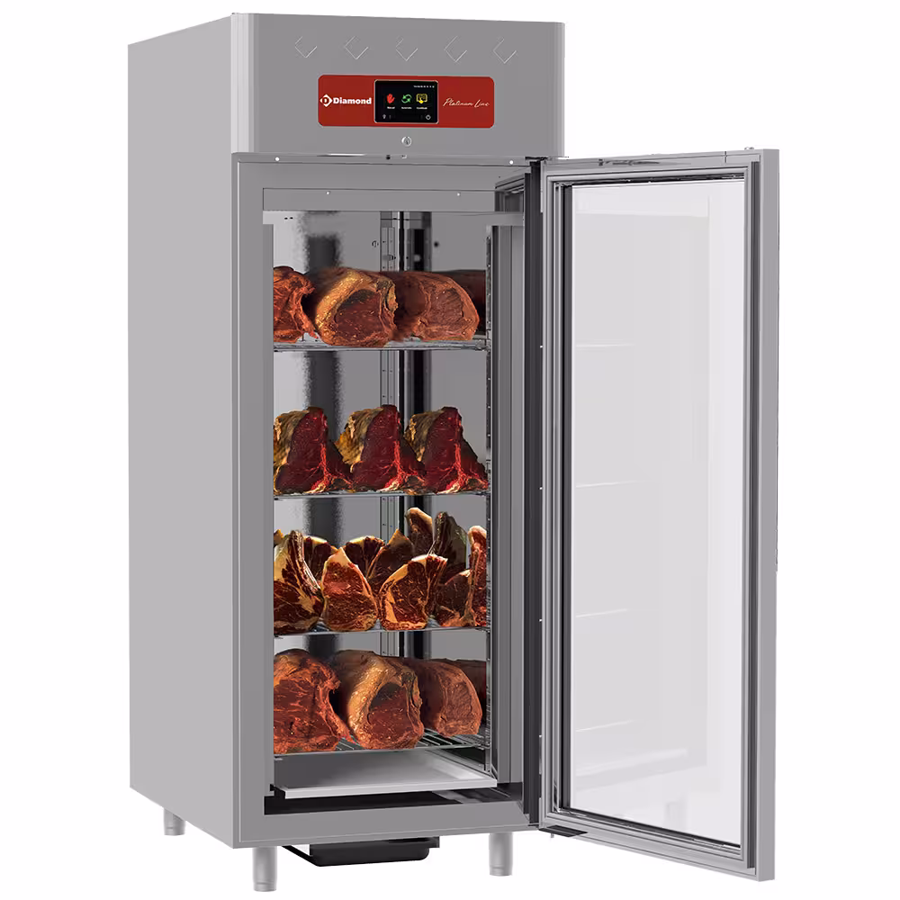 Armoire de maturation dry aging pour viande 850 Lit. vent... - cuisine professionnel de qualité