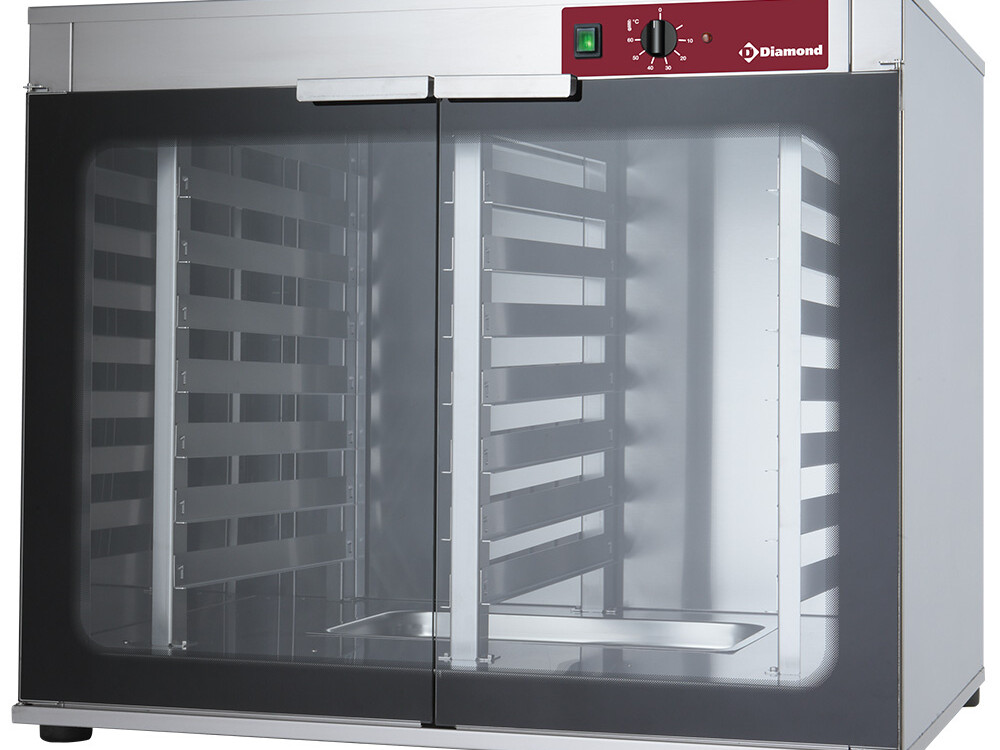 Armoires de pousse pour fours,  2 portes,  2x 8 niveaux - équipement professionnel de qualité