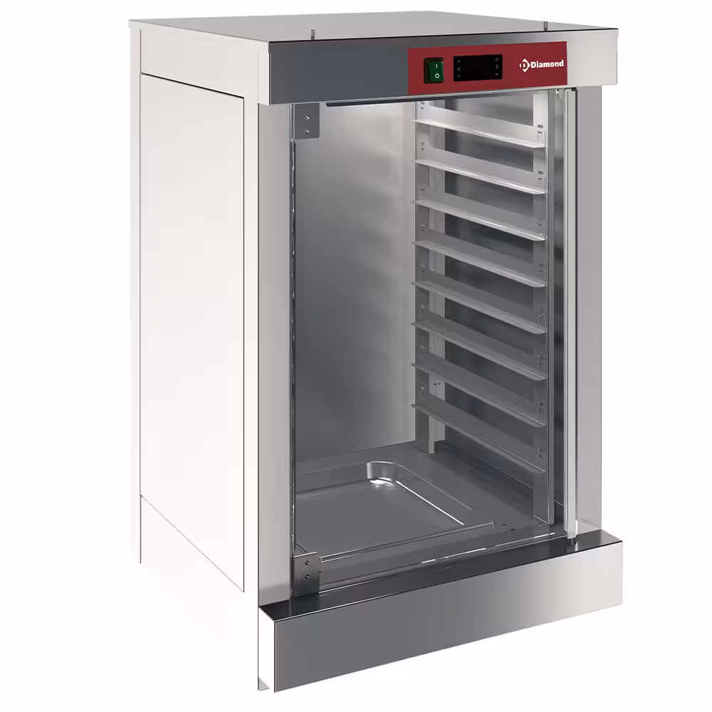 Armoire de pousse pour four,  1 porte,  8 niveaux - équipement professionnel de qualité
