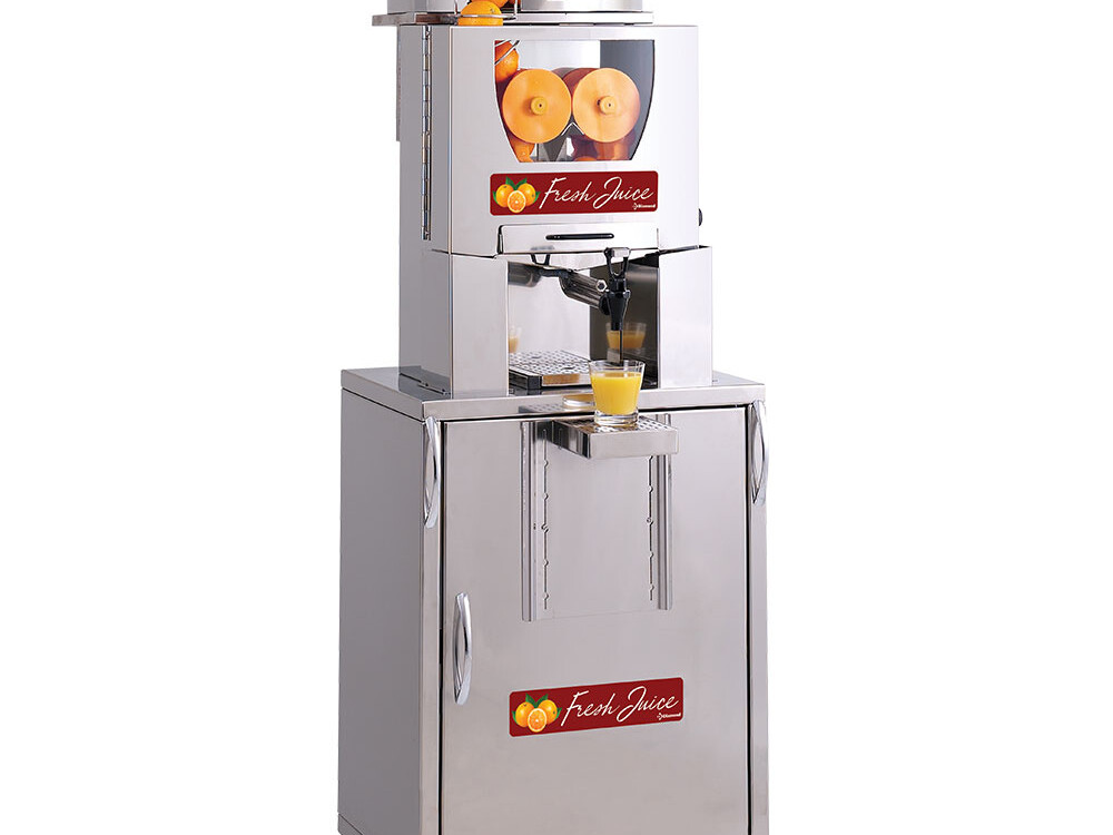 Presse-agrumes automatique - self-service - sur meuble - professionnel professionnel de qualité