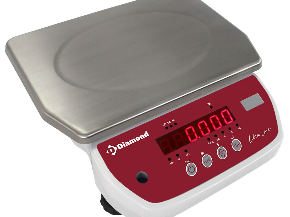 Balance électronique inox, 30Kg x 5g - restauration professionnel de qualité