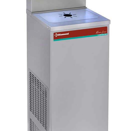 Refroidisseur d'eau à pédale,  inox,  80 Lit/h - équipement professionnel de qualité