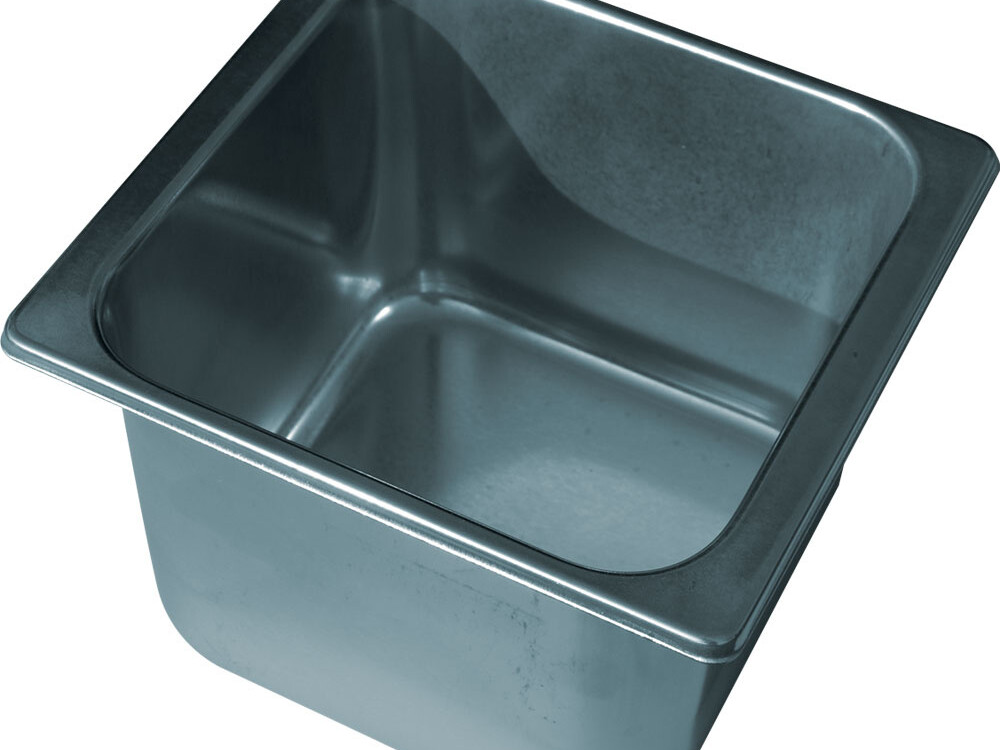Bac inox 2, 5 litres - cuisine professionnel de qualité