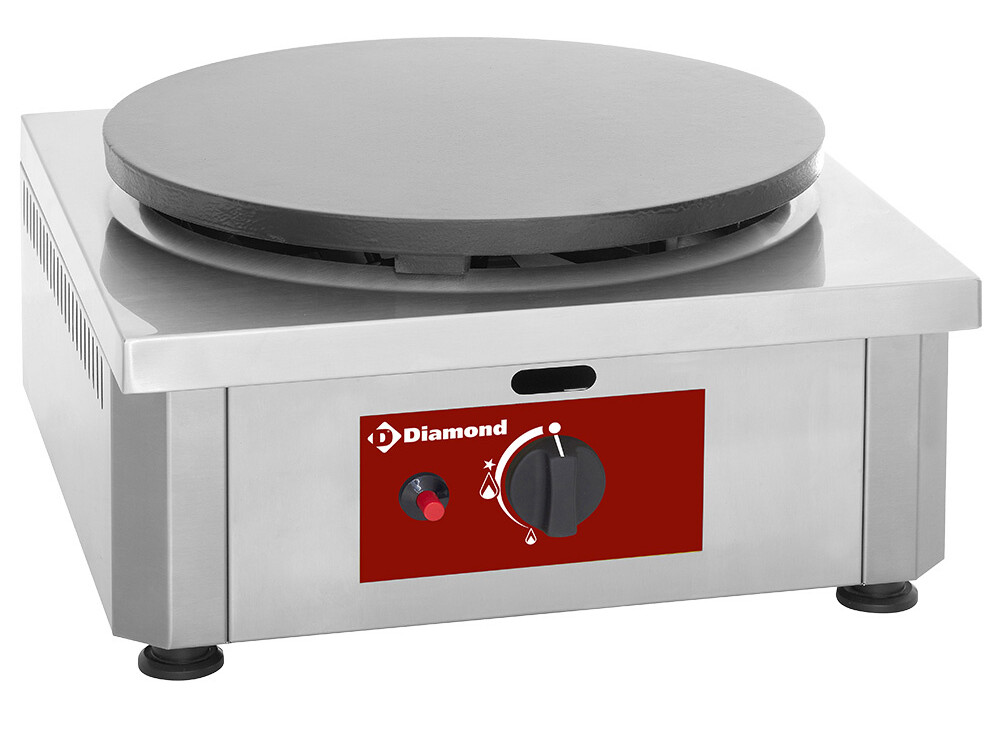 Crêpière haut rendement,  gaz,  Ø 400 mm 