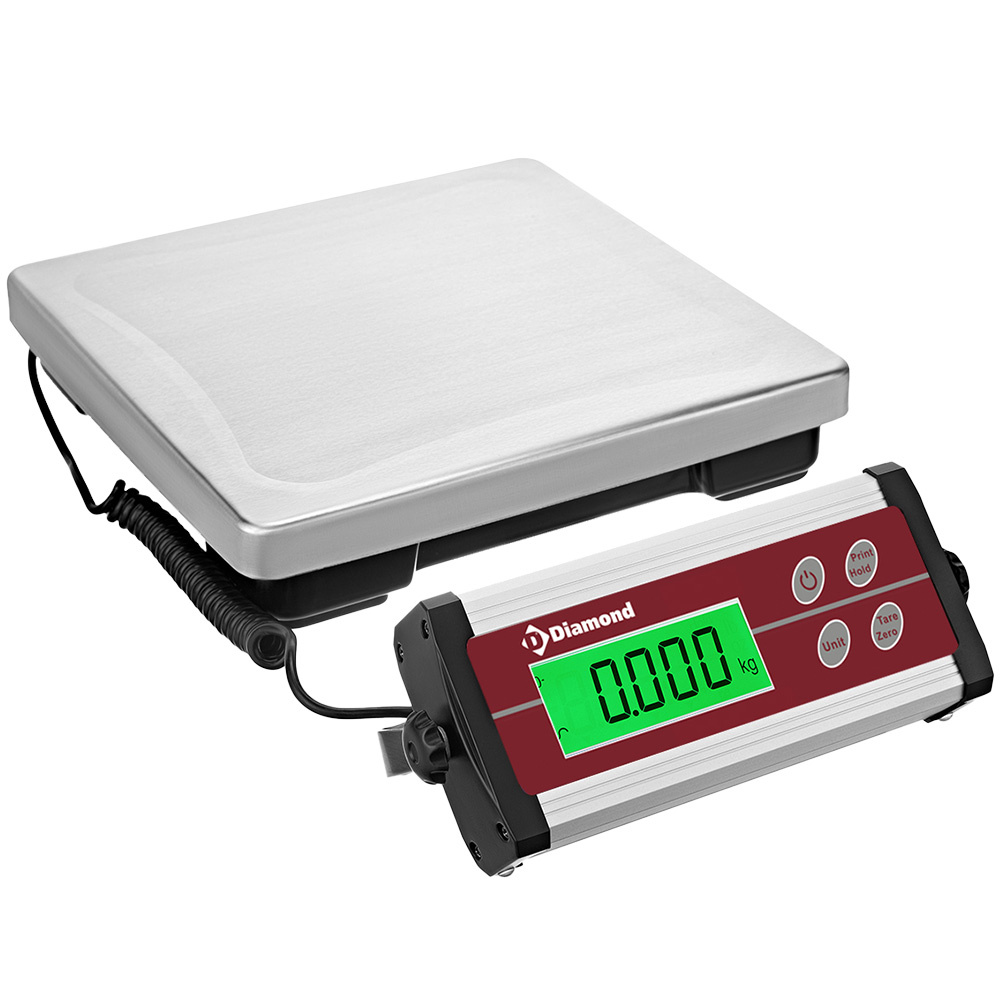 Bascule électronique inox,  35Kg x 10g - professionnel professionnel de qualité