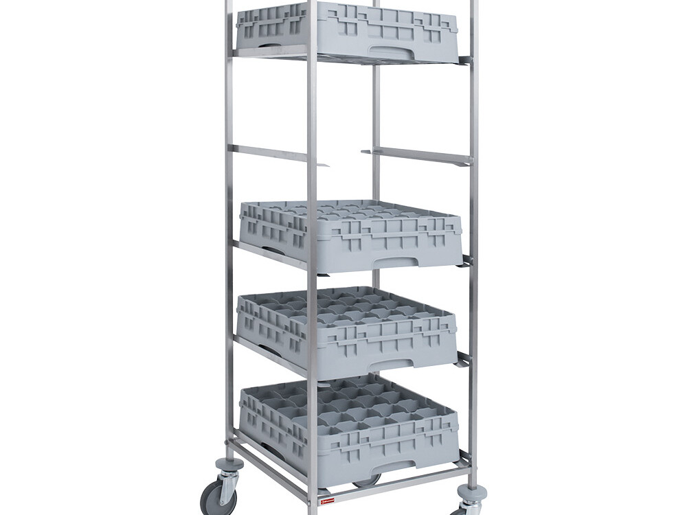 Chariot 5 niveaux paniers lave-vaisselle 500x500 mm - équipement professionnel de qualité