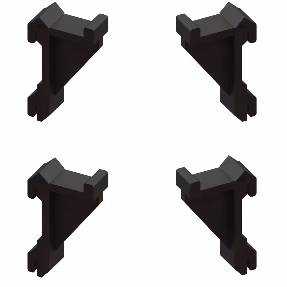 Clips (Kit 4 pièces) support grilles - professionnel professionnel de qualité