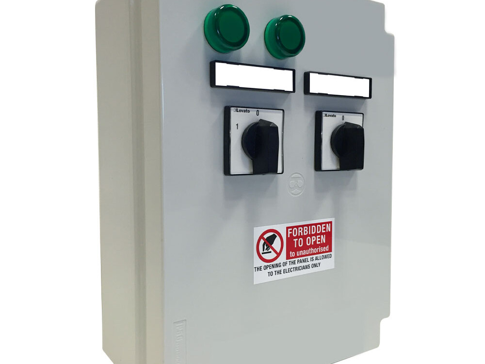 Coffret électrique 2 vitesses + interrupteur - professionnel professionnel de qualité