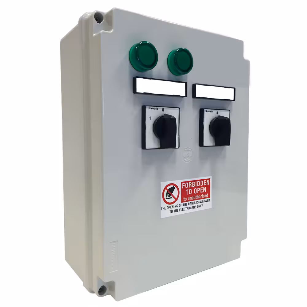 Coffret électrique 2 vitesses + interrupteur - professionnel professionnel de qualité