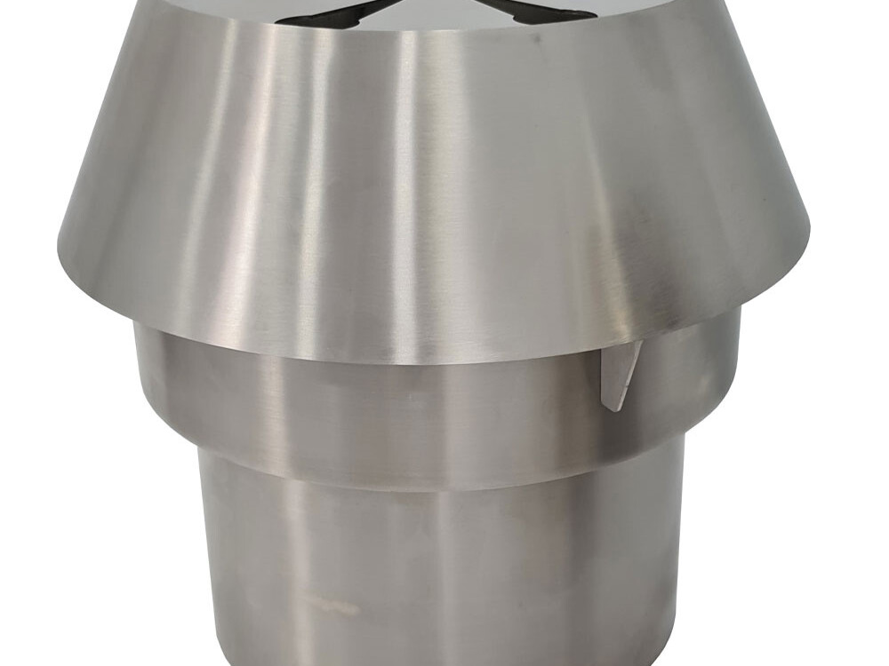 Kit pare-feu + chapeau cheminée inox (-120) - restauration professionnel de qualité