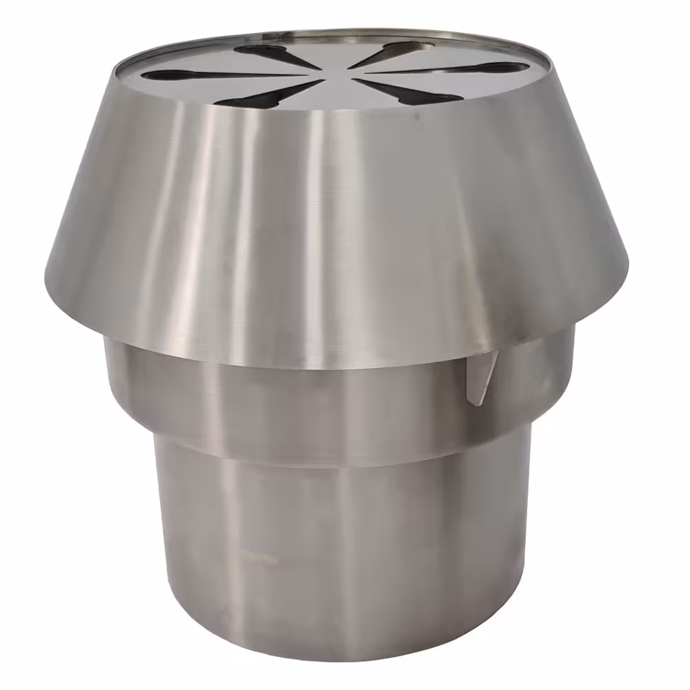 Kit pare-feu + chapeau cheminée inox (-120) - restauration professionnel de qualité