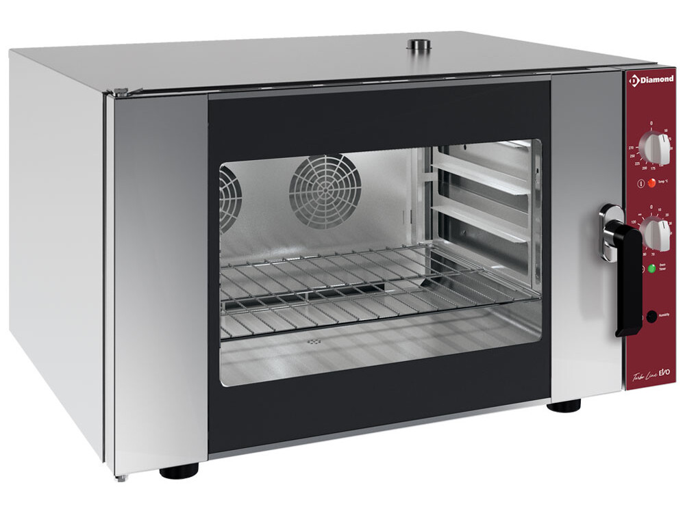 Four électrique à convection 4x 1/1 + humidificateur ma... - restauration professionnel de qualité