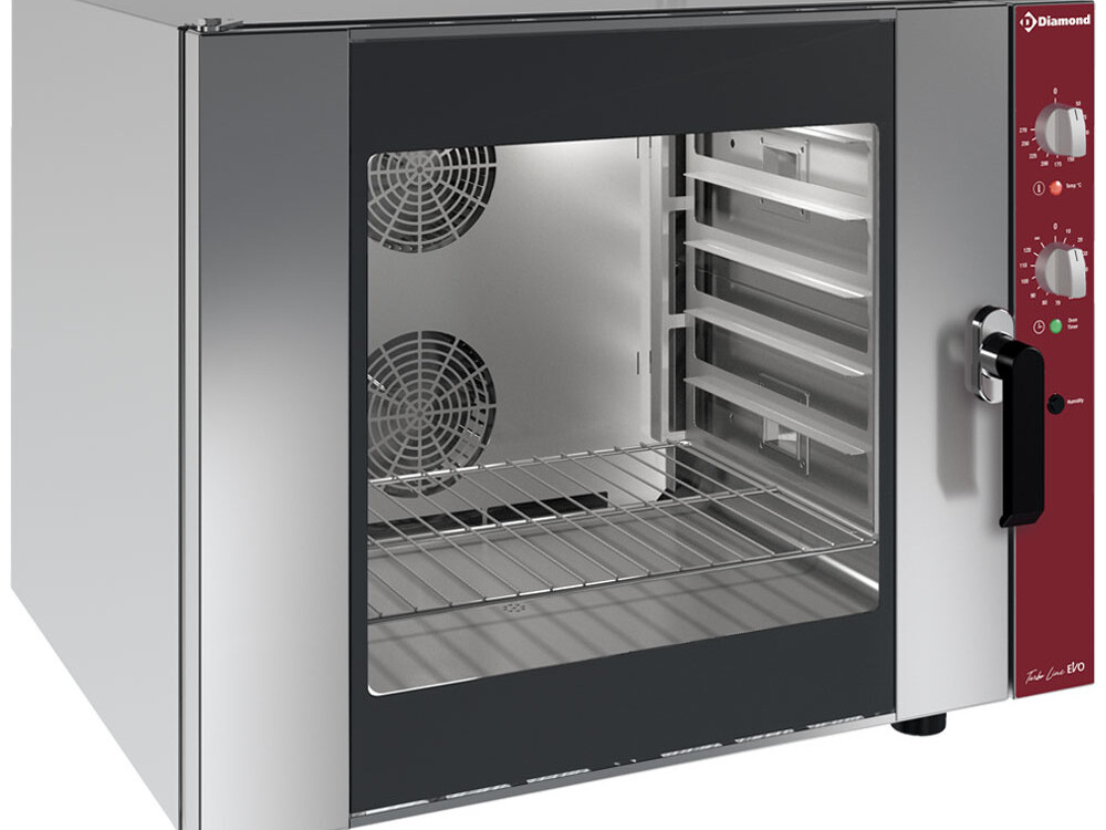 Four électrique à convection 6x 1/1 + humidificateur ma... - équipement professionnel de qualité