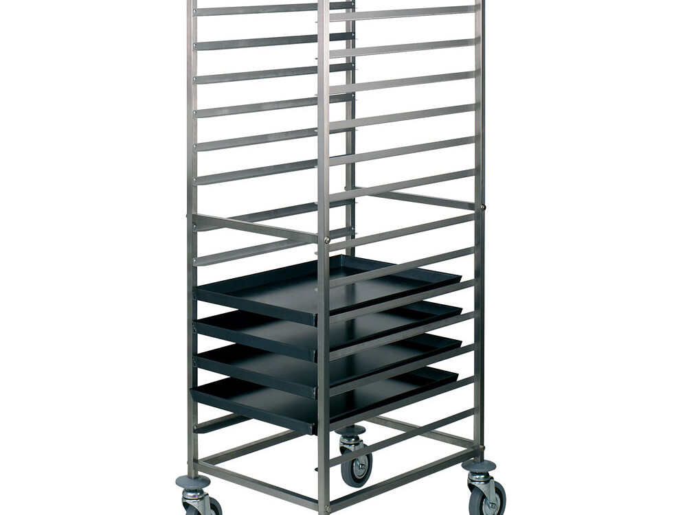 Echelle à platines 20x 600x400, espace 75 mm - cuisine professionnel de qualité